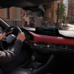 Driving a 2026 Mazda3 Hatchback front row